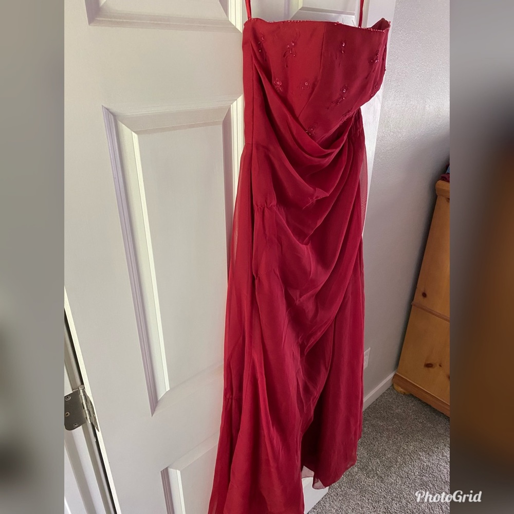 Formal strapless maxi dress - Picture 3 of 4